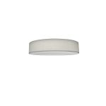D'Lite Luce da soffitto Lunelle 50cm Tessuto Grigio | Adatto Per 3x E27 