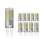 Confezione Multipack 10x Noxion Bolt LED Capsule G9 4.8W 600lm - 827 Bianco Molto Caldo | Sostitutiva 50W