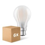 Confezione Multipack 6x Osram Retrofit Classic LED B22d Pera Ghiaccio 11W 1521lm - 827 Bianco Molto Caldo | Dimmerabile -  Sostitutiva 100W