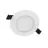 Ledvance Downlight Slim Alu Bianca 8W 800lm 90D - 830 Luce Calda -  | Ritaglio 100IP44 