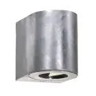 Nordlux Canto 2 Luce Da Parete Acciaio Argento Up & Down 10.6 W 500lm - 830 Luce Calda - 