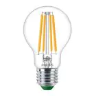 Philips MASTER LED Bulbo Ultra Efficient E27 Pera Chiara 4W 840lm - 827 Bianco Molto Caldo | Sostitutiva 60W