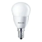 Philips Corepro LED Lustre E14 Sferica Ghiaccio 5W 470lm - 827 Bianco Molto Caldo | Sostitutiva 40W
